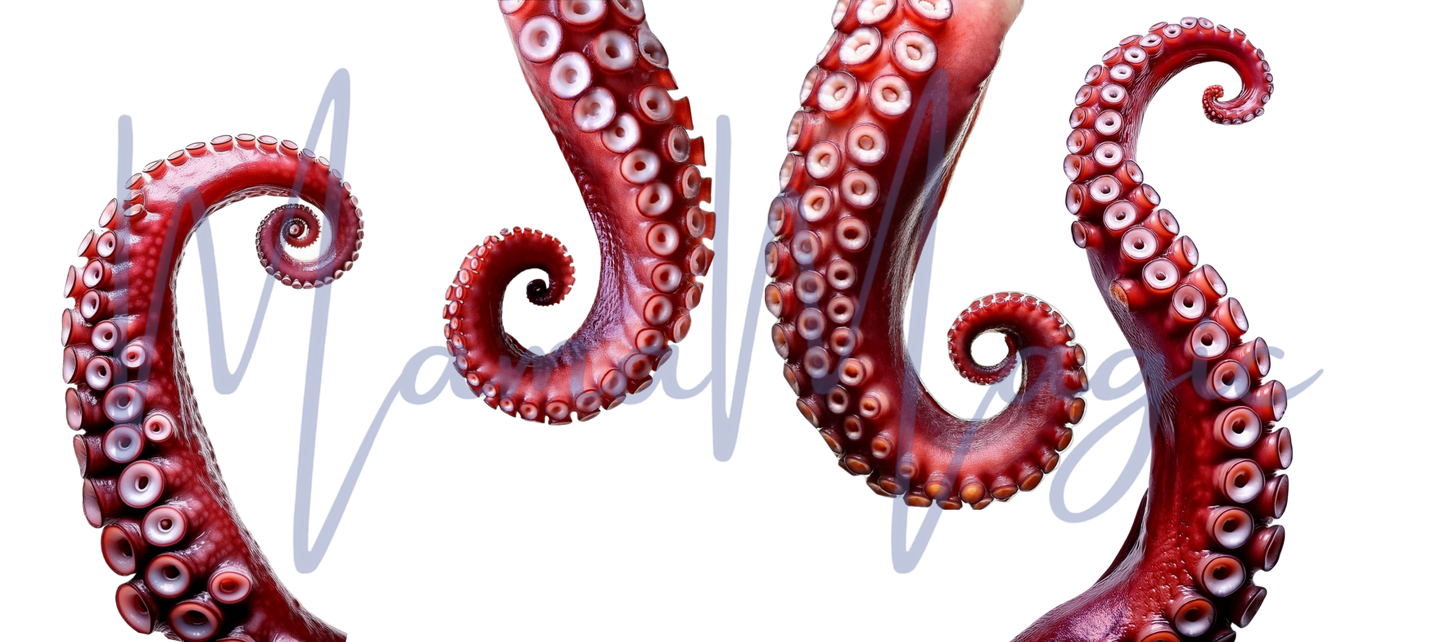 Octopus 16 oz Libby Cup Wrap | Digital Download | PNG