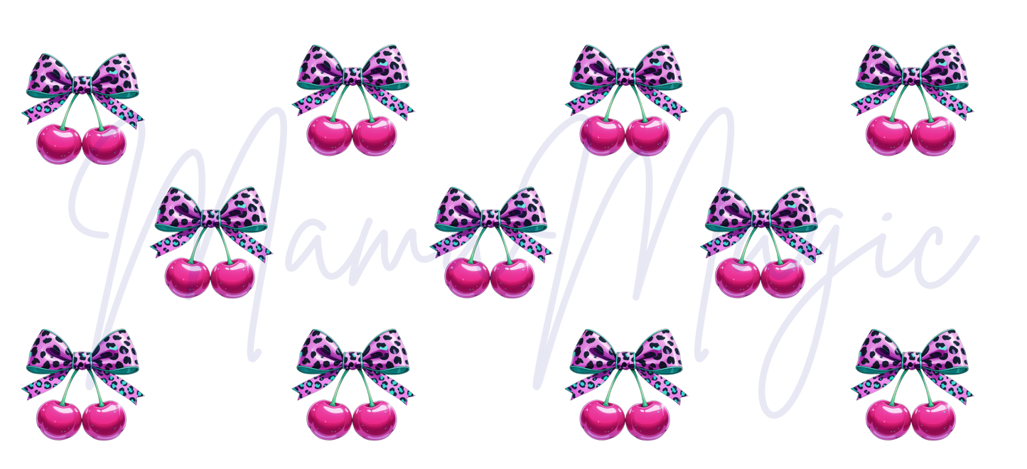 Pink Cherries 16oz Libby Cup Wrap | Digital Download | PNG | Instant Download