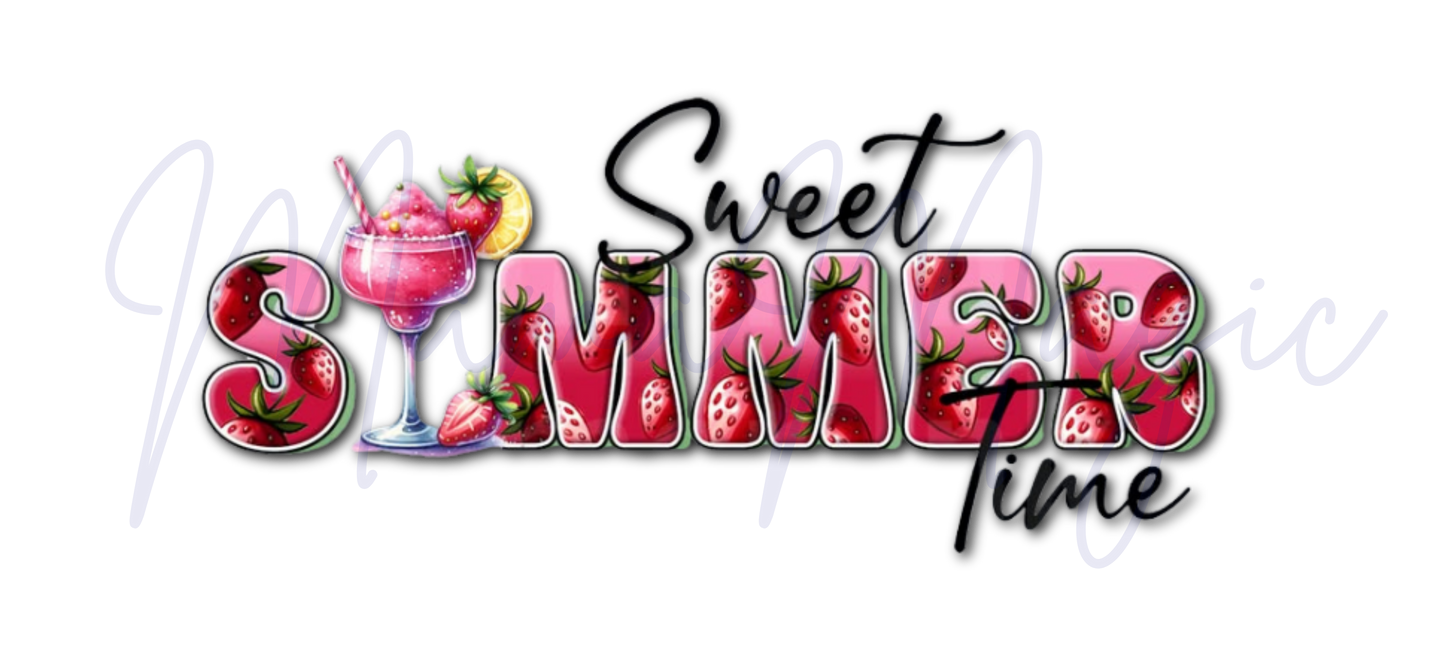 Summertime Vibes | Modern Graphic Cup Design | PNG Download