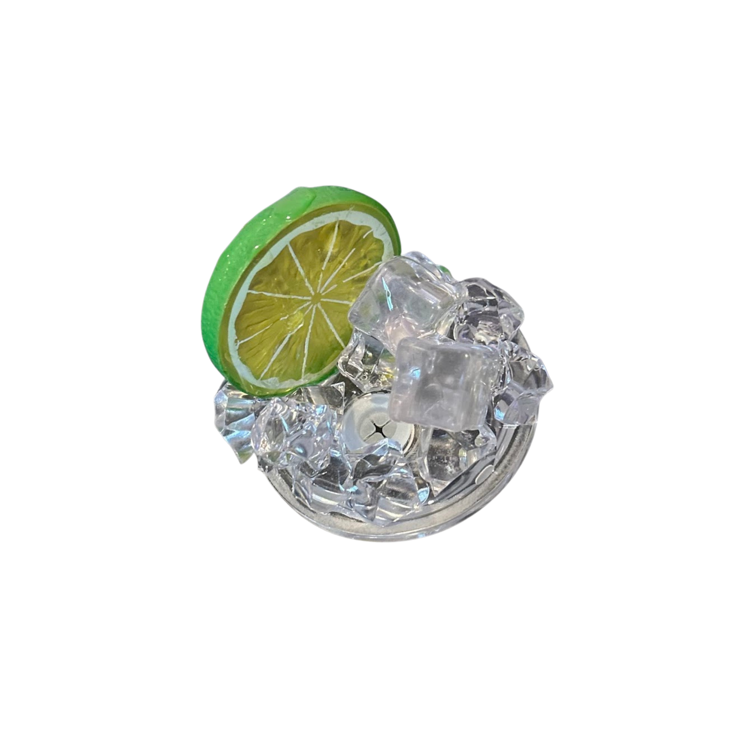 Iced Fruit Snow Globe Lid