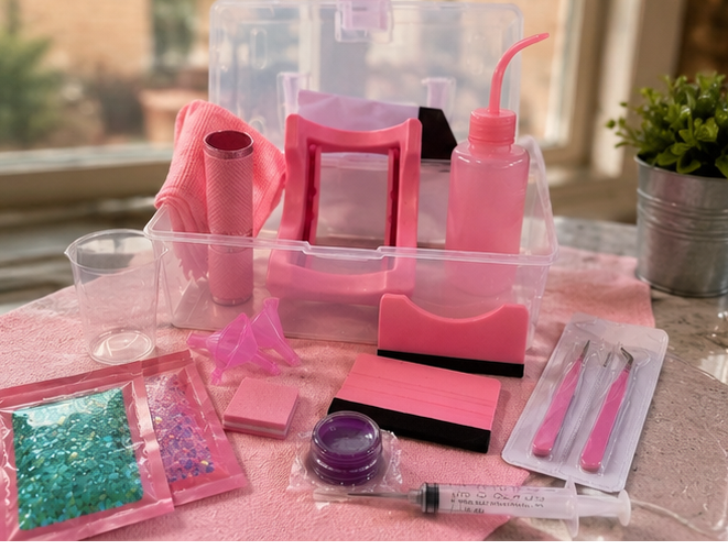 💖 Double 16oz Kit - DIY Snow Globe Tumbler Kit – Everything You Need to Create Your Own Snow Globe Cups