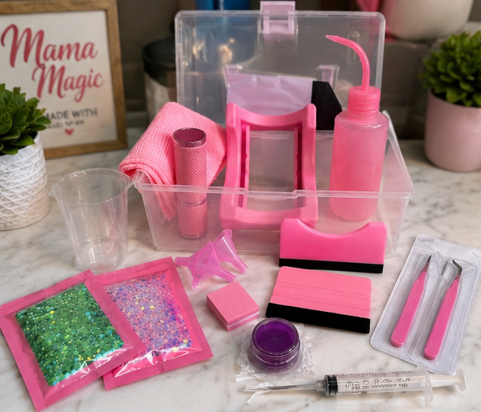 💖 Double 16oz Kit - DIY Snow Globe Tumbler Kit – Everything You Need to Create Your Own Snow Globe Cups