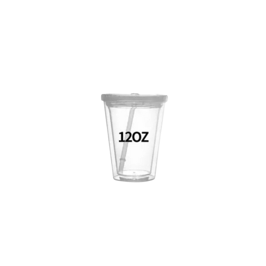 12oz Double Walled Acrylic Snow Globe Tumblers | MaMa & Me