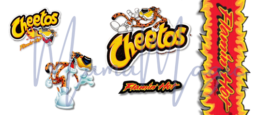Flaming Hot Cheetos 16oz Libby Cup Wrap | Digital Download | PNG