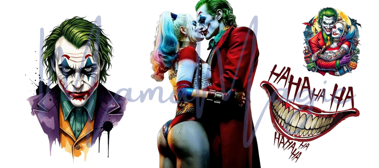 Joker 16oz Libby Cup Wrap | Digital Download | PNG