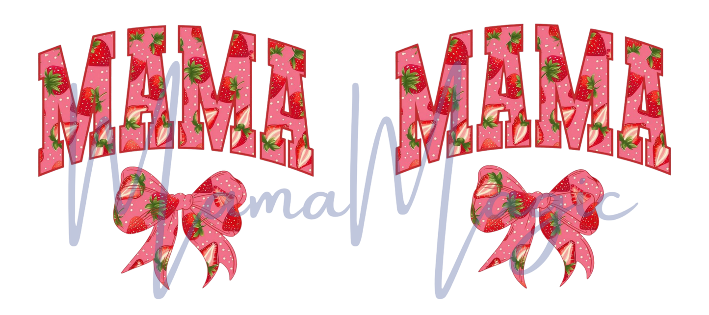 Strawberry Mama 16oz Libby Cup Wrap | Digital Download | PNG