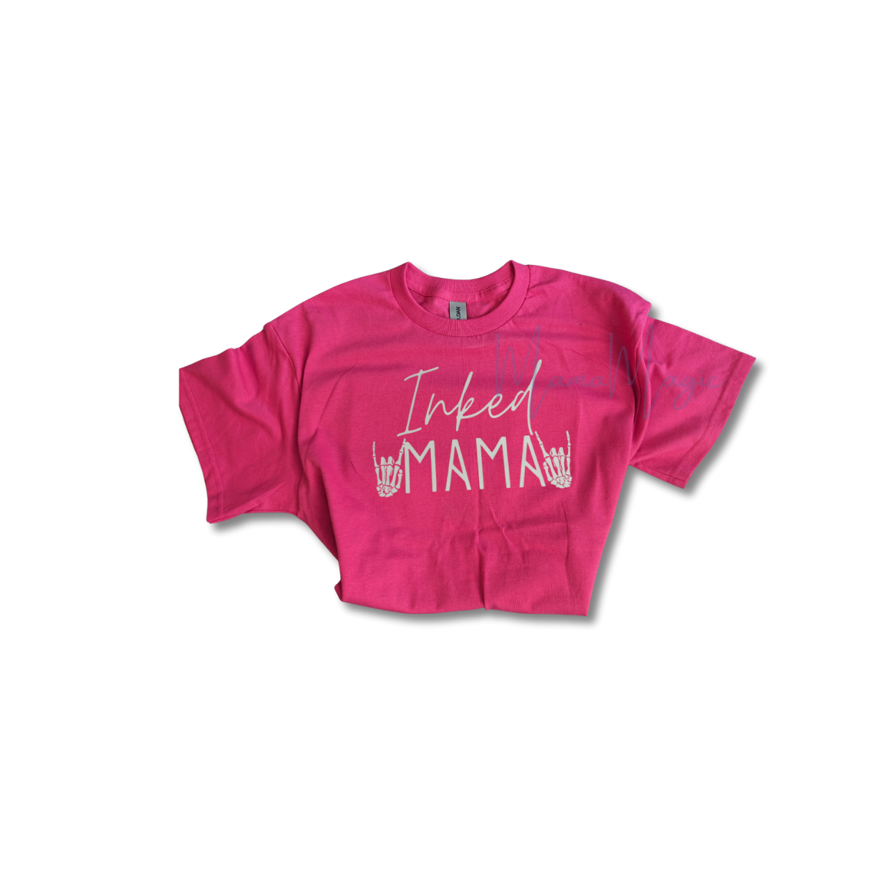 Inked Mama Bright Pink T-Shirt