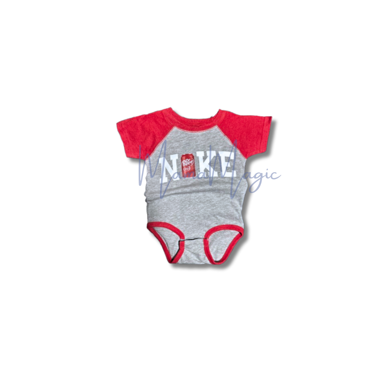 Retro Soda & Sneaker Vibes Baby Onesie | Trendy Infant Outfit