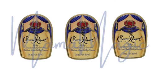 Crown 16oz Libby Cup Wrap | Digital Download | PNG