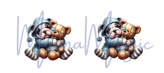 English Bulldog 16oz Libby Cup Wrap | Digital Download | PNG