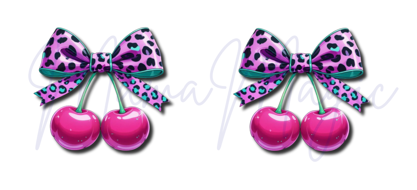 Large Pink Cherries 16oz Libby Cup Wrap | Digital Download | PNG |            Instant Download