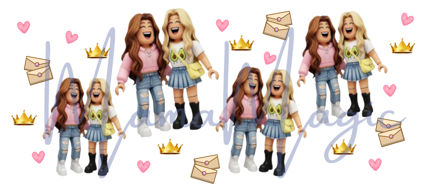 Roblox Girls 16oz Libby Cup Wrap | Digital Download | PNG