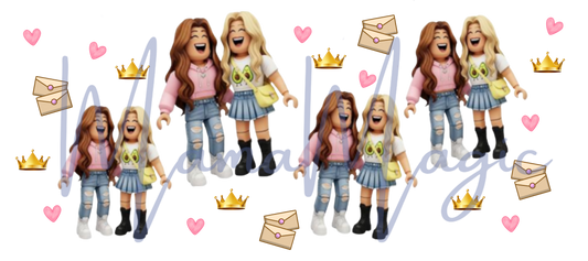 Roblox Girls 16oz Libby Cup Wrap | Digital Download | PNG