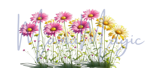 Spring Flowers 16oz Libby Cup Wrap | Digital Download | PNG